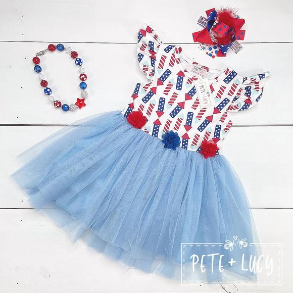 Pete + Lucy Hot Air Balloon Tulle Dress main image 1